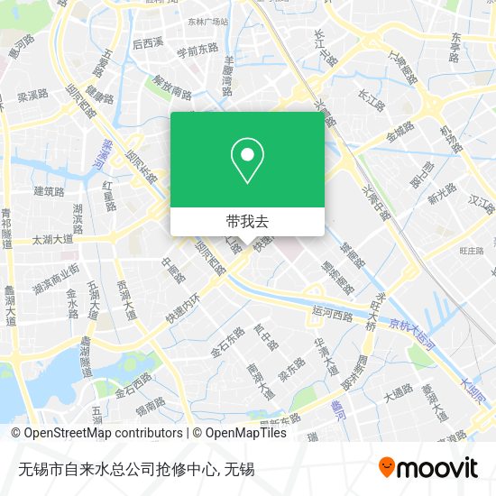 无锡市自来水总公司抢修中心地图