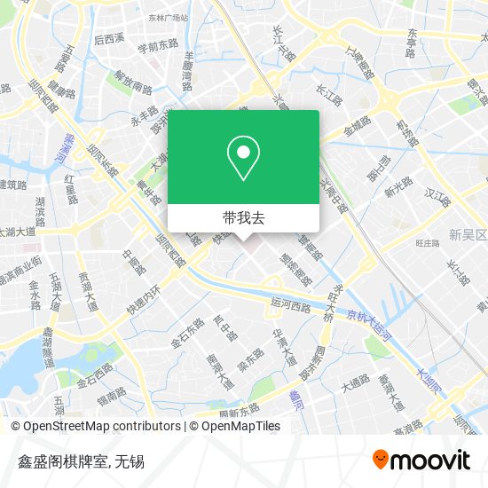 鑫盛阁棋牌室地图