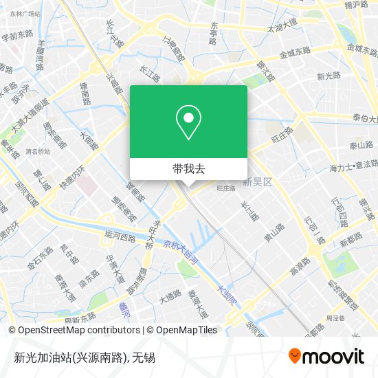 新光加油站(兴源南路)地图