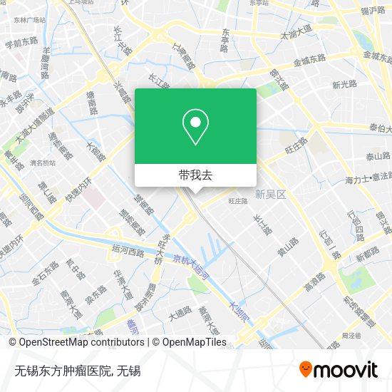 无锡东方肿瘤医院地图