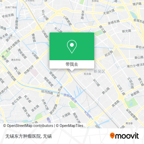 无锡东方肿瘤医院地图