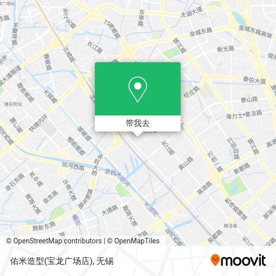 佑米造型(宝龙广场店)地图