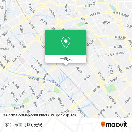 家乐福(宝龙店)地图