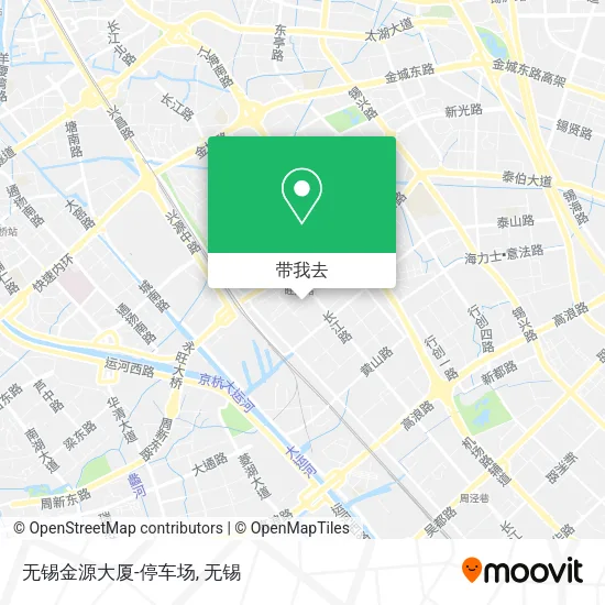 无锡金源大厦-停车场地图