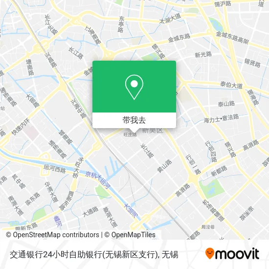 交通银行24小时自助银行(无锡新区支行)地图