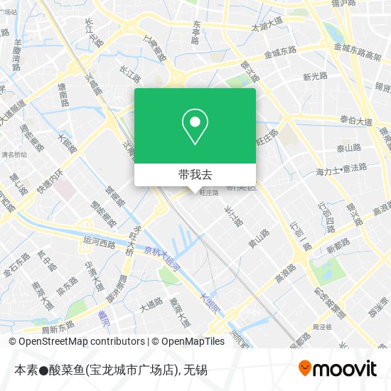 本素●酸菜鱼(宝龙城市广场店)地图