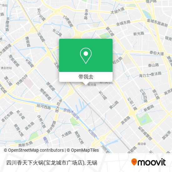 四川香天下火锅(宝龙城市广场店)地图