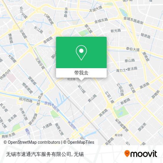 无锡市速通汽车服务有限公司地图