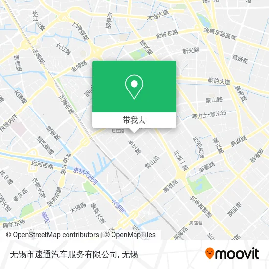 无锡市速通汽车服务有限公司地图