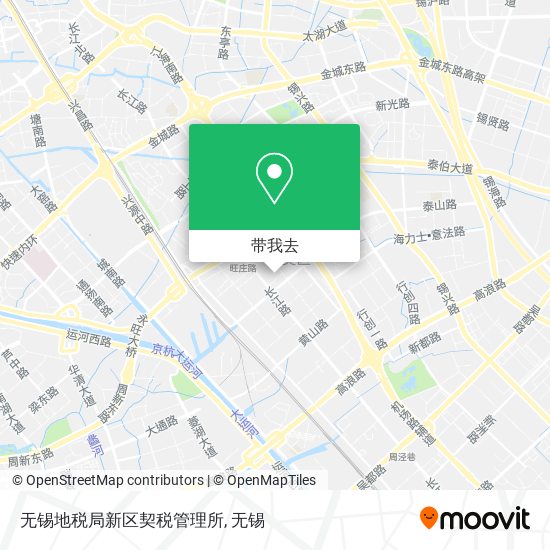 无锡地税局新区契税管理所地图
