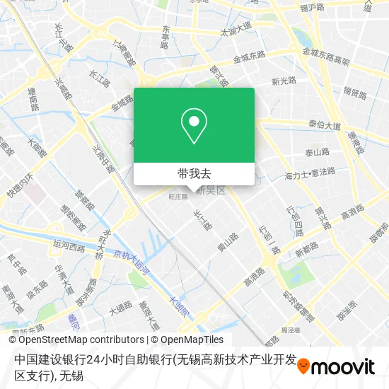 中国建设银行24小时自助银行(无锡高新技术产业开发区支行)地图