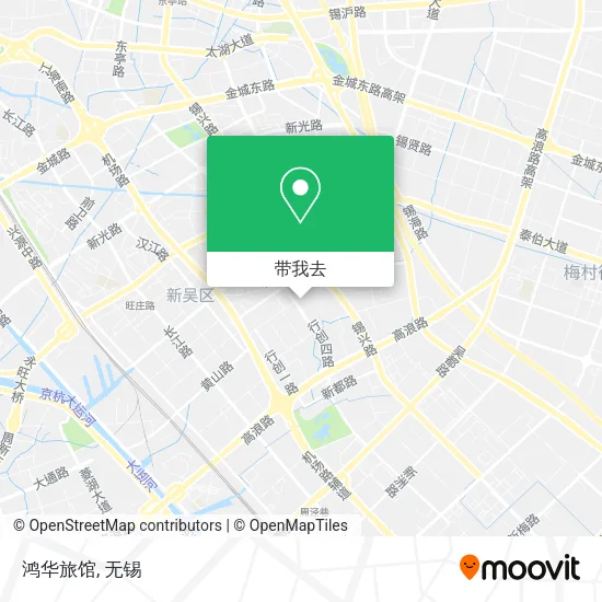 鸿华旅馆地图