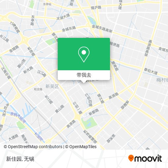 新佳园地图