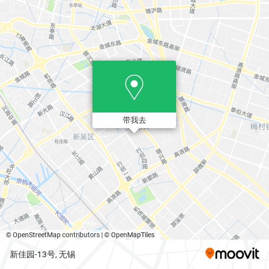 新佳园-13号地图