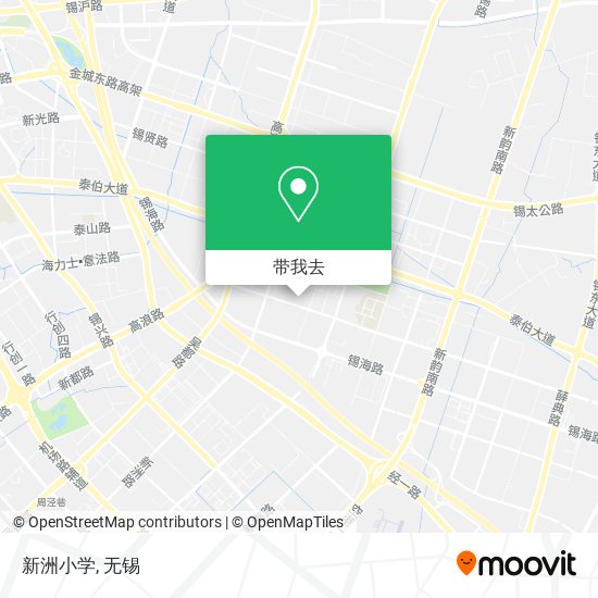 新洲小学地图