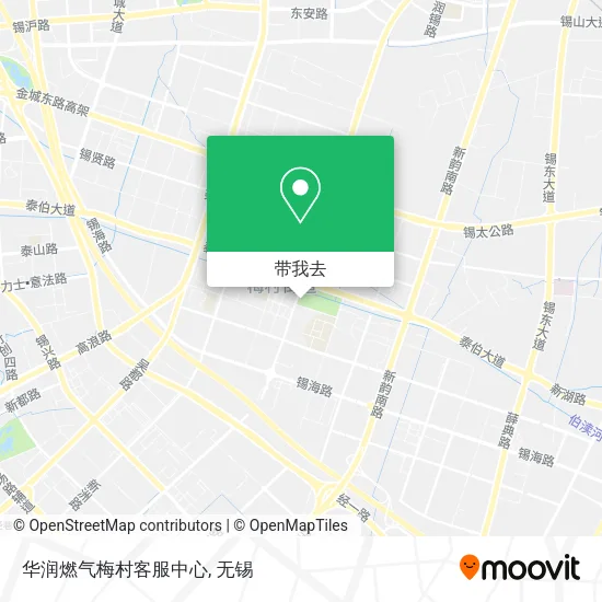 华润燃气梅村客服中心地图