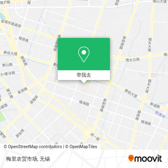 梅里农贸市场地图