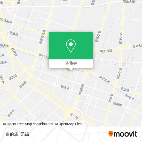 泰伯庙地图