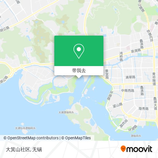 大箕山社区地图