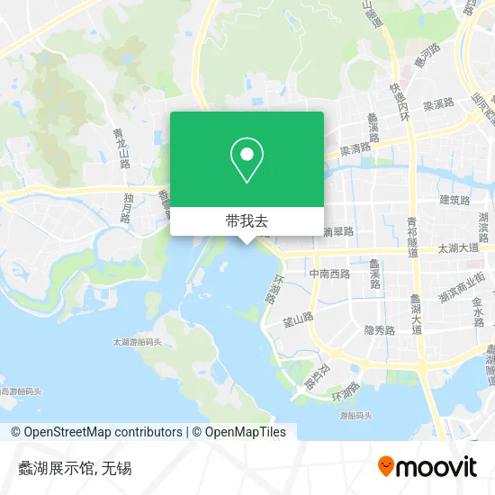 蠡湖展示馆地图