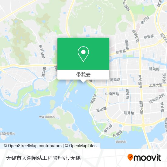 无锡市太湖闸站工程管理处地图