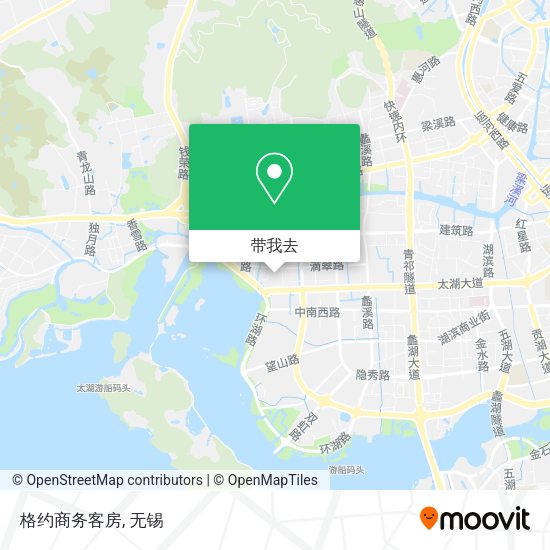 格约商务客房地图