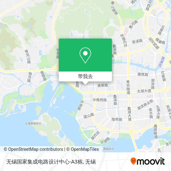 无锡国家集成电路设计中心-A3栋地图