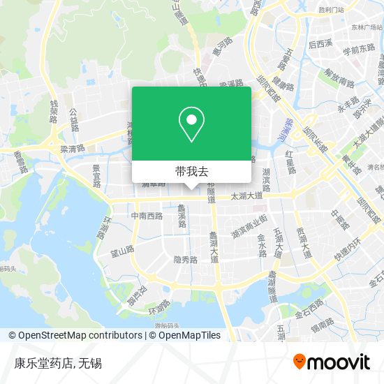 康乐堂药店地图