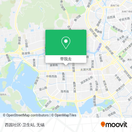 西园社区-卫生站地图