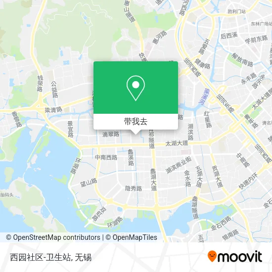 西园社区-卫生站地图