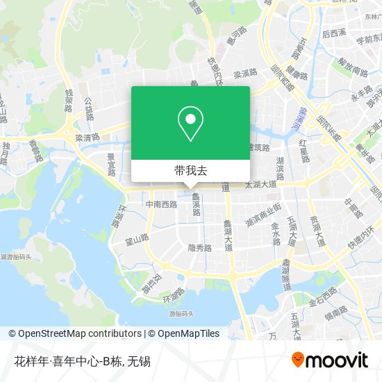 花样年·喜年中心-B栋地图