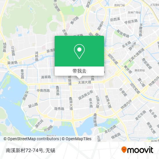 南溪新村72-74号地图