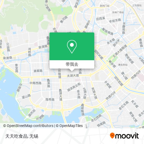 天天吃食品地图