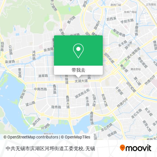 中共无锡市滨湖区河埒街道工委党校地图