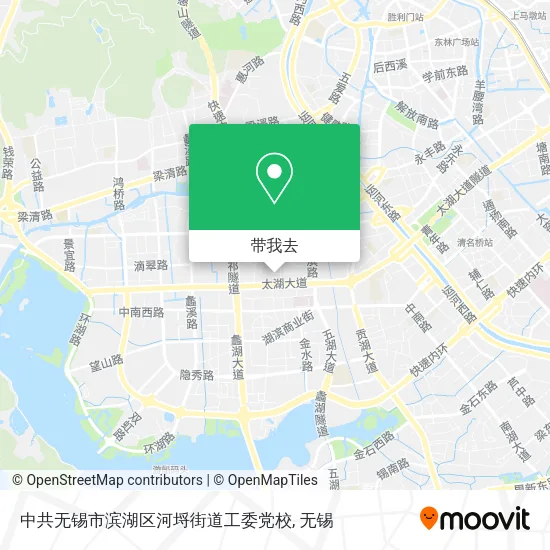 中共无锡市滨湖区河埒街道工委党校地图