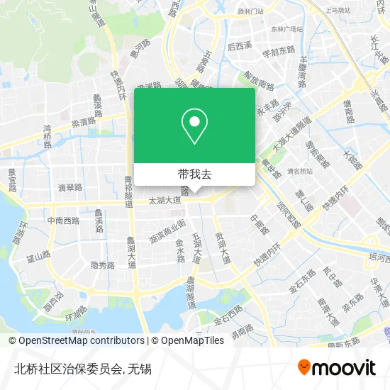 北桥社区治保委员会地图