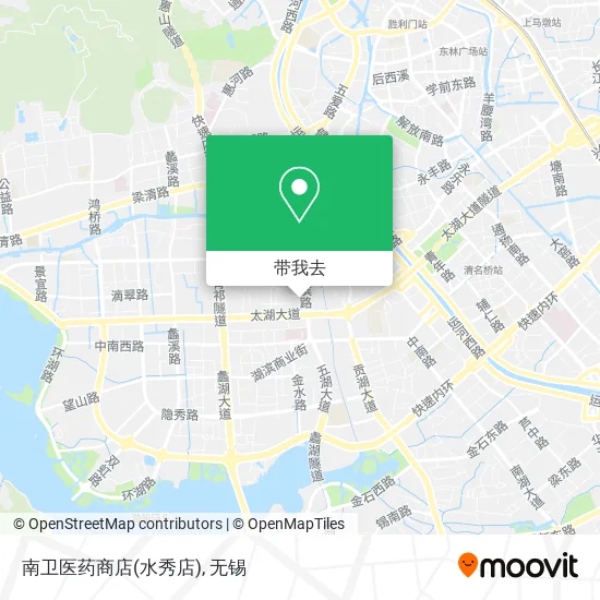 南卫医药商店(水秀店)地图