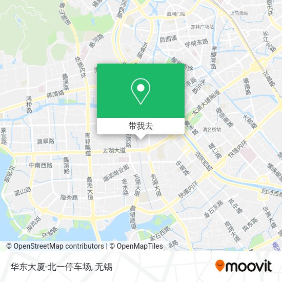华东大厦-北一停车场地图