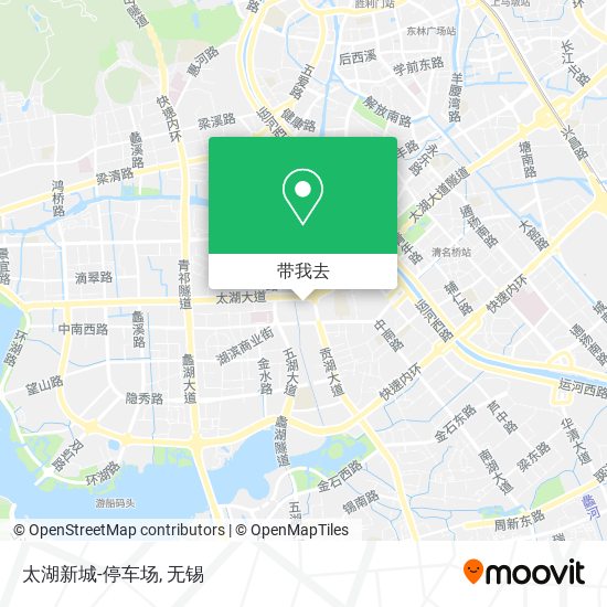 太湖新城-停车场地图