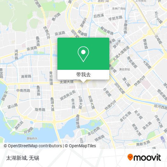 太湖新城地图
