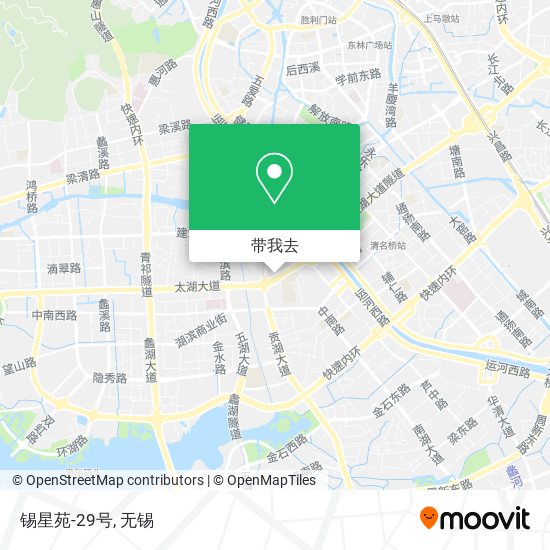 锡星苑-29号地图