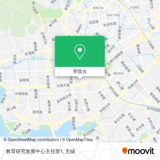 教育研究发展中心主任室1地图