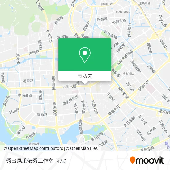 秀出风采依秀工作室地图