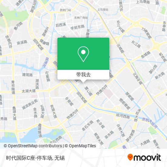 时代国际C座-停车场地图