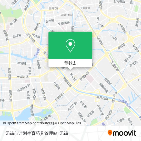 无锡市计划生育药具管理站地图