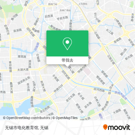 无锡市电化教育馆地图