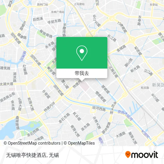 无锡唯亭快捷酒店地图
