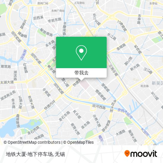 地铁大厦-地下停车场地图