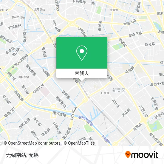 无锡南站地图