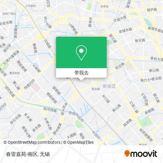 春雷嘉苑-南区地图